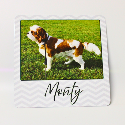 Mini Photo Plaque – 10x10cm Personalised Memory Plaque