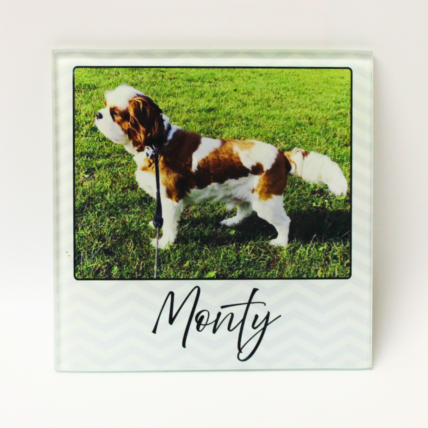 Personalised Glass Photo Coaster Keepsake