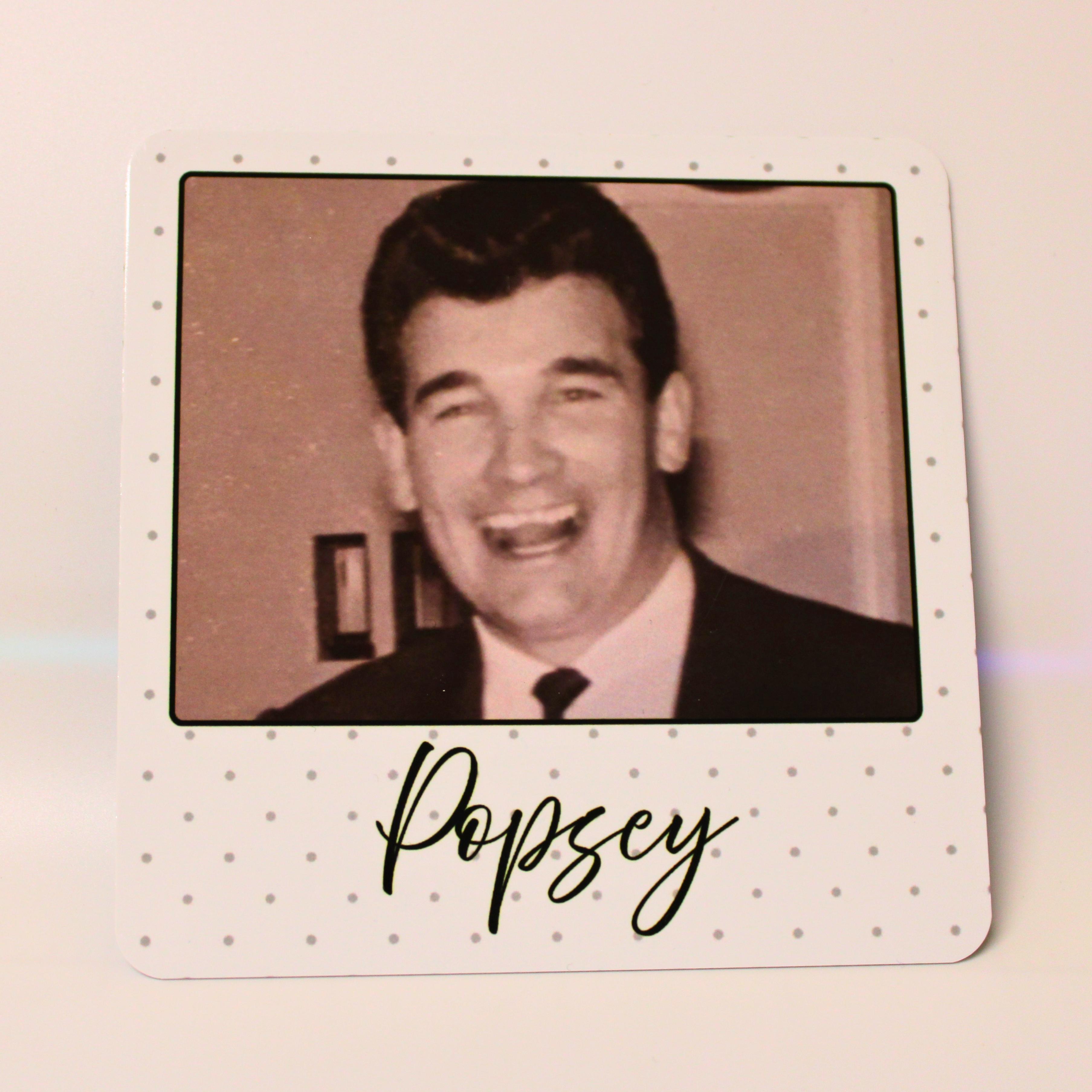 Mini Photo Plaque – 10x10cm Personalised Memory Plaque